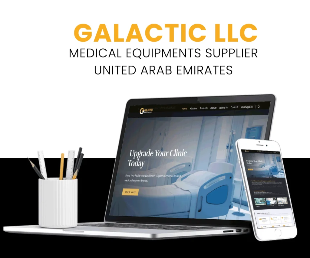 galactice medical uae web design
